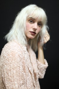 Backstage at Emporio Armani Sring 2016