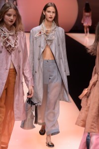Emporio Armani RTW Spring 201