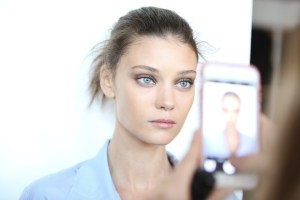 Backstage at Etro Spring 2016
