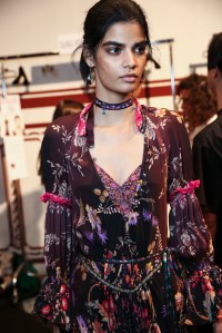 Backstage at Etro Spring 2016