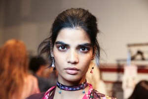 Backstage at Etro Spring 2016