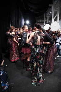 Backstage at Etro Spring 2016