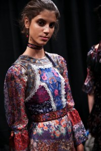 Backstage at Etro Spring 2016