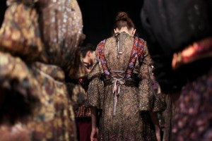Backstage at Etro Spring 2016