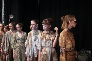 Backstage at Etro Spring 2016