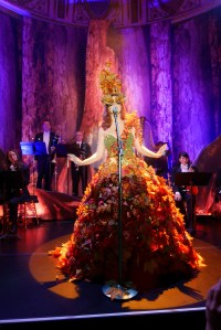 Katy Perry performing.