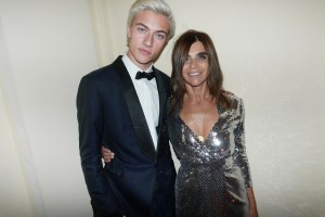 Lucky Blue and Carine Roitfeld