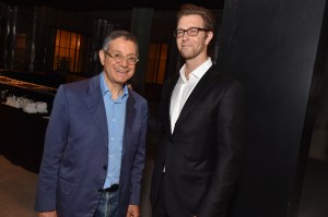 Jeffrey Deitch and Simon Birch
