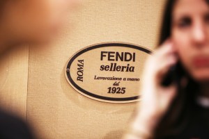 Backstage at Fendi RTW Spring 2016