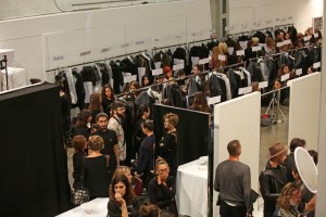 Backstage at Fendi RTW Spring 2016
