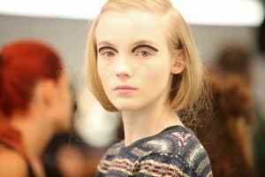 Backstage at Fendi RTW Spring 2016
