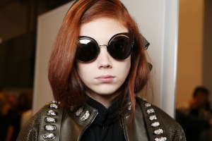 Backstage at Fendi RTW Spring 2016
