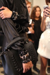 Backstage at Fendi RTW Spring 2016