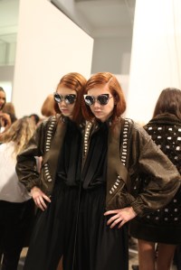 Backstage at Fendi RTW Spring 2016