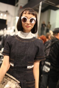 Backstage at Fendi RTW Spring 2016