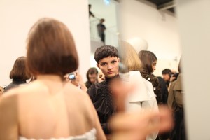 Backstage at Fendi RTW Spring 2016