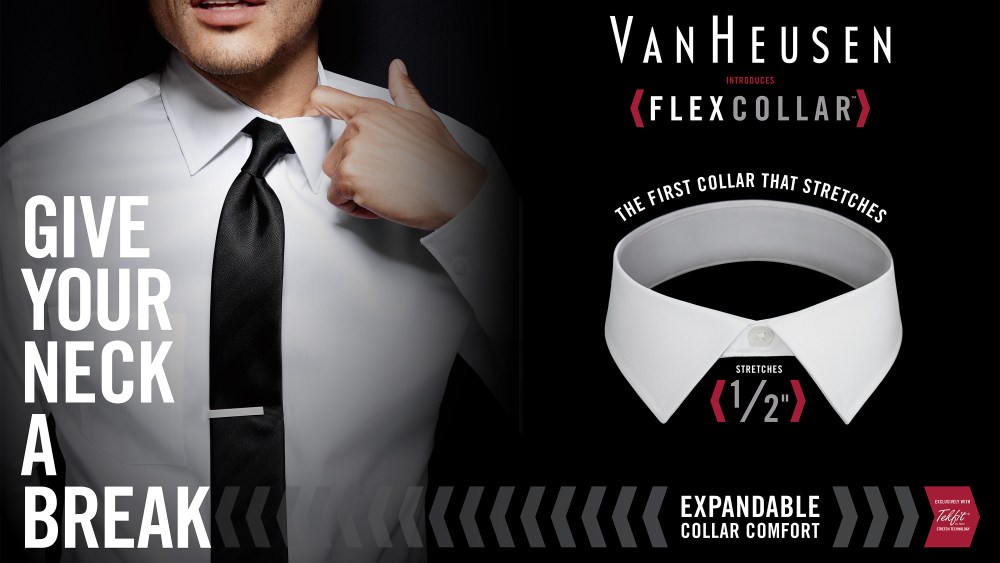 PVH Sets Marketing Plan for Van Heusen Flex Collar Shirts