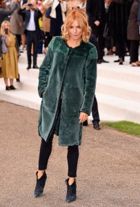 Sienna Miller Burberry Prorsum Spring 2016 Front Row