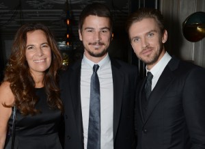 Roberta Armani, Josh Hartnett and Dan Stevens Giorgio Armani London Fashion Week Party 2015