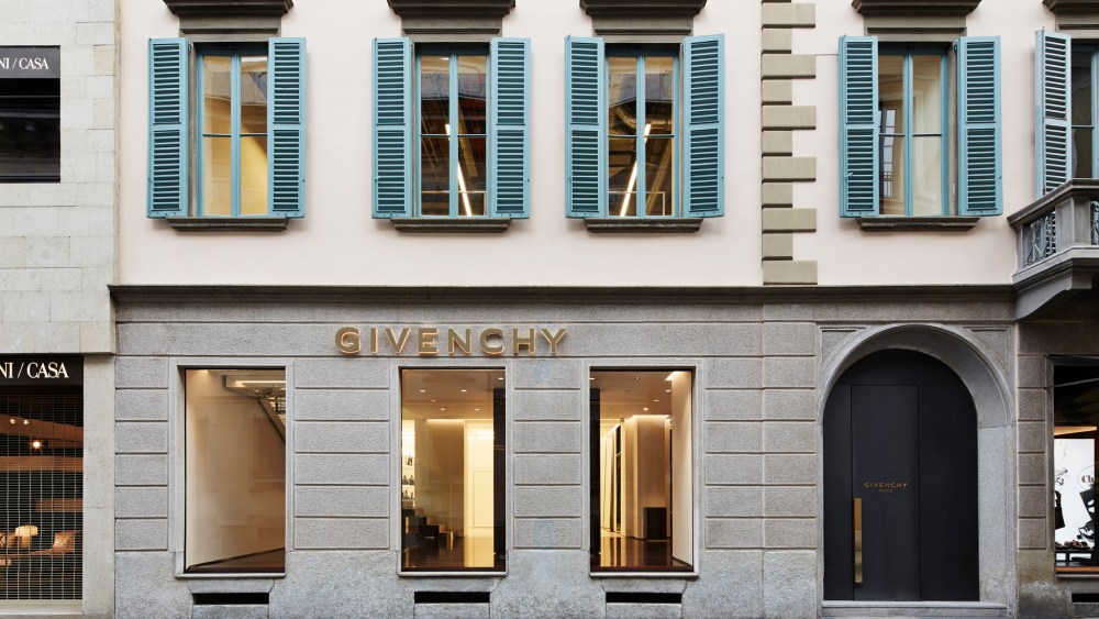 Givenchy Opens First Italian Flagship