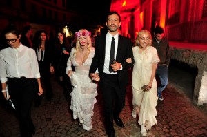 Ilona Staller, Riccardo Tisci, Franca Sozzani