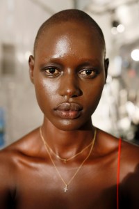 Backstage at Givenchy RTW Spring 2016