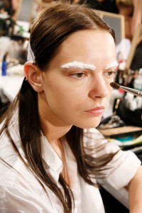 Backstage at Givenchy RTW Spring 2016