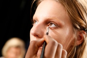 Backstage at Givenchy RTW Spring 2016