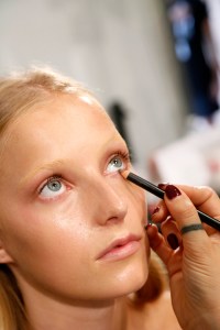 Backstage at Givenchy RTW Spring 2016