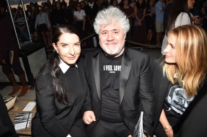 Marina Abramovic, Pedro Alomodovar and Julia Roberts
