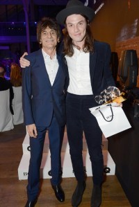 Ronnie Wood and James Bay