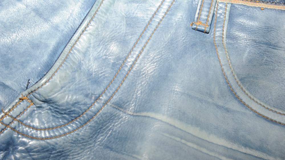 Denim leather by Okinawa