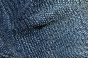 Textured denim by Kuroki.