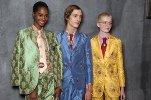 Backstage at Gucci RTW Spring 20