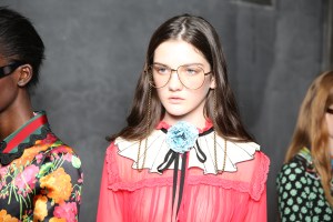 Backstage at Gucci RTW Spring 20