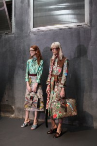 Backstage at Gucci RTW Spring 20