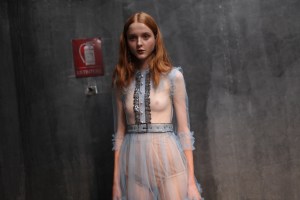 Backstage at Gucci RTW Spring 20