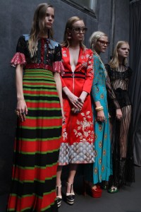 Backstage at Gucci RTW Spring 20