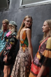 Backstage at Gucci RTW Spring 20