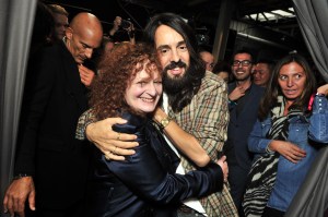 Nan Goldin and Alessandro Michele Spring 2016 Front Row