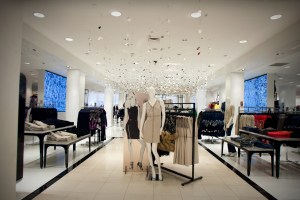 Inside the Macy's I.N.C. shop at Herald Square.