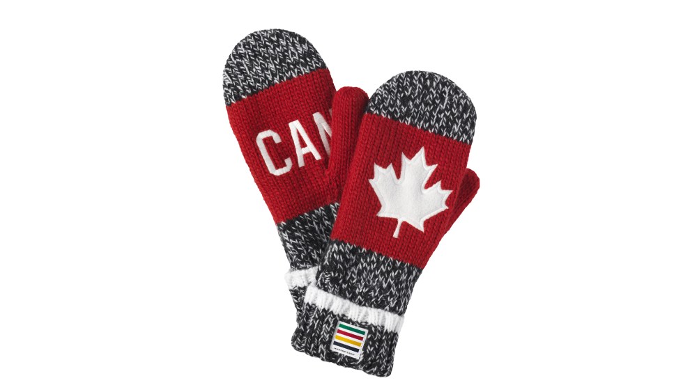 Hudson's Bay's red mittens
