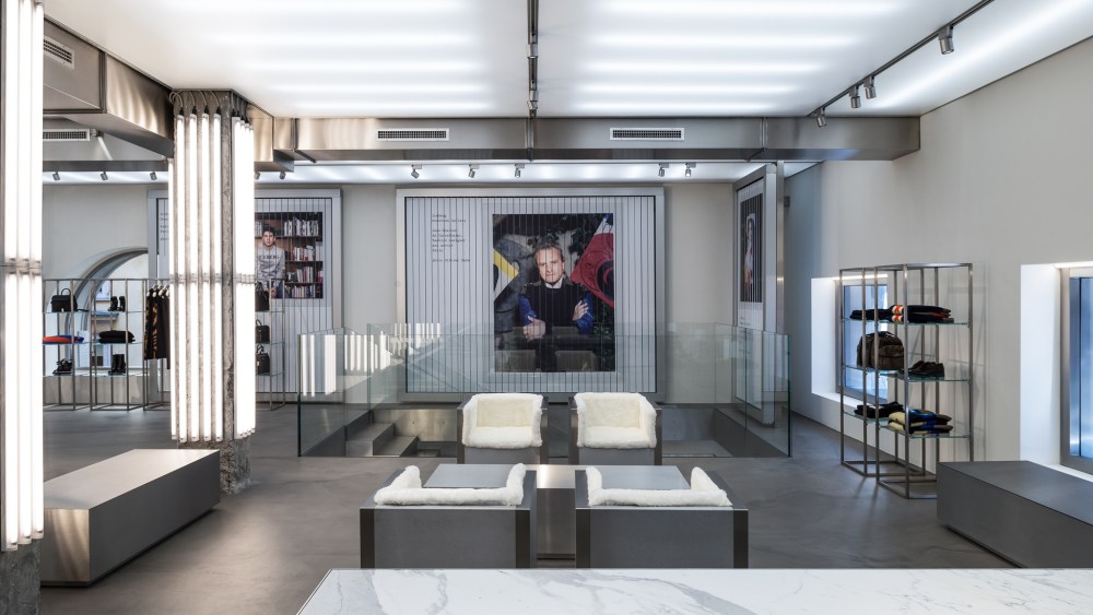 Iceberg's new store in Milan.