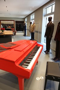 the Isaia store in New York