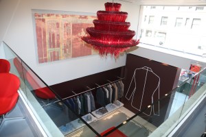 the Isaia store in New York