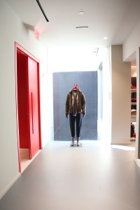 the Isaia store in New York