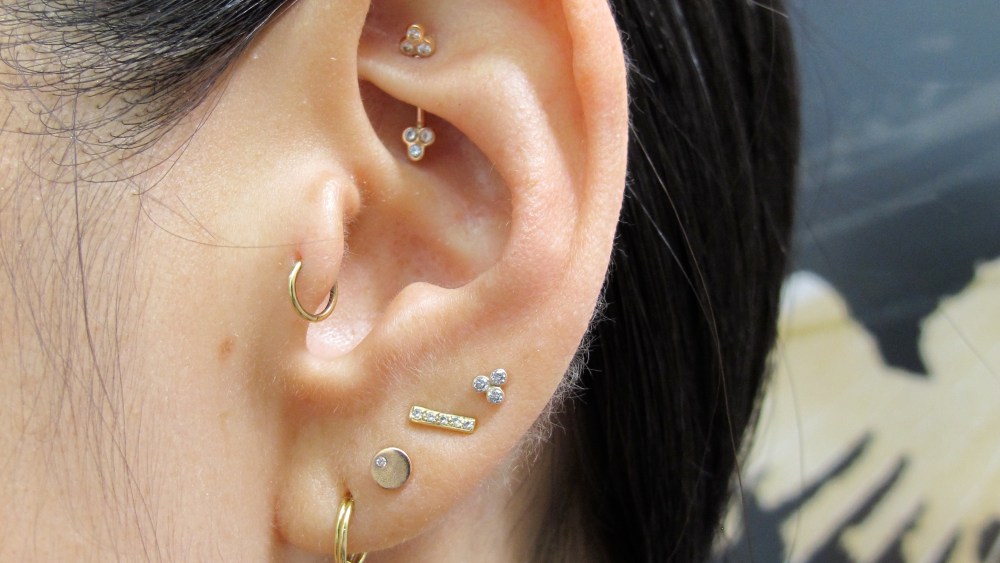 New Yorkers Prepare For Fashion Week With Piercings