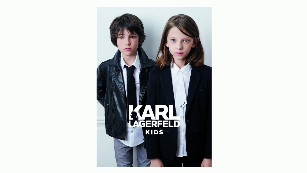 Looks from Karl Lagerfeld Kids.