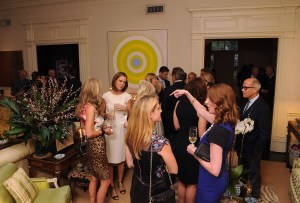 The scene at the La Perla Houston Boutique opening.
