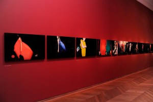 A view of the Lanvin exhibit at Maison Européenne de la Photographie in Paris.
